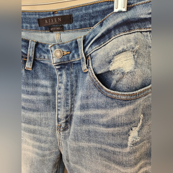 Risen Women's OG Straight Leg Jeans, size 5/27 - Picture 5 of 11